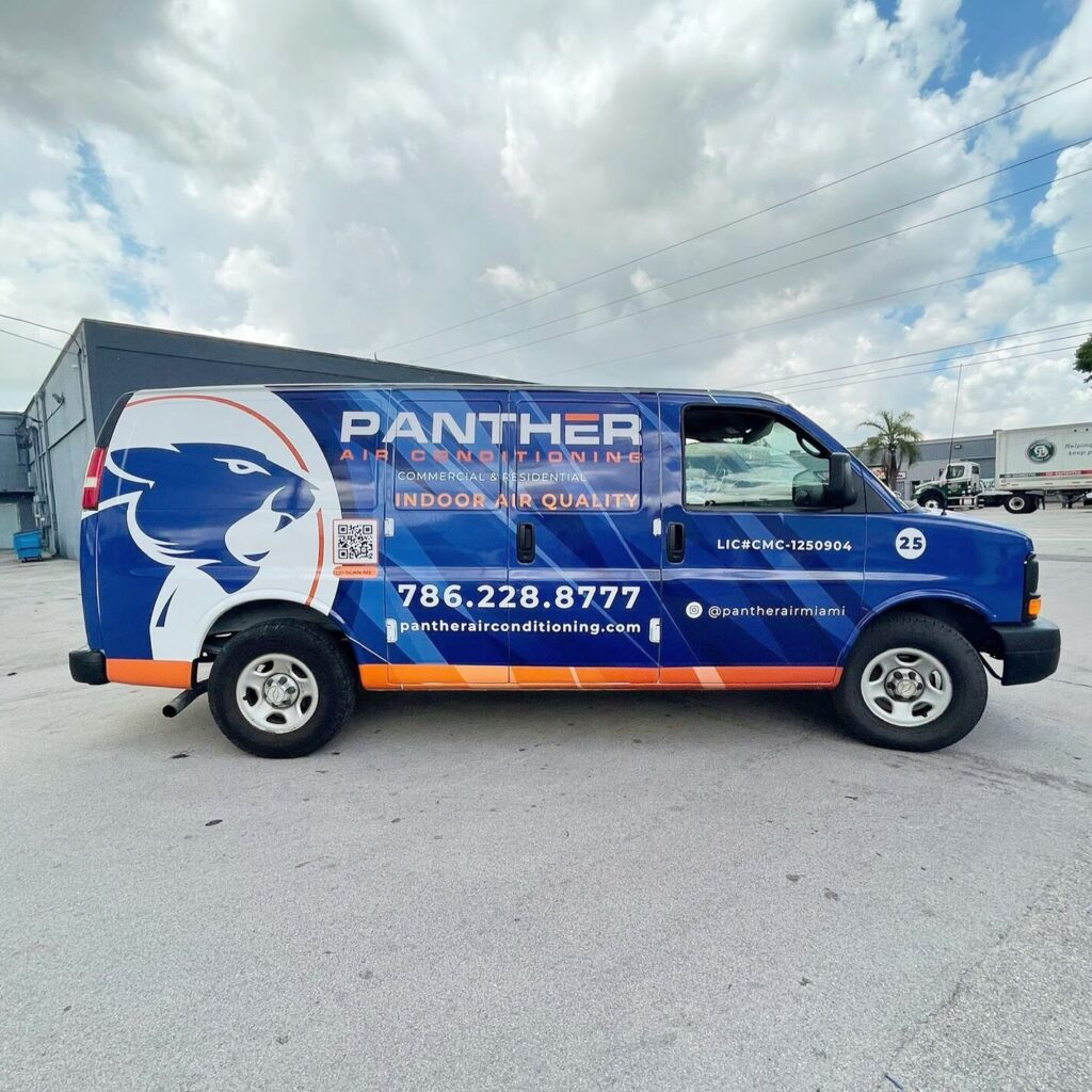 Panther Air Conditioning Technician Van